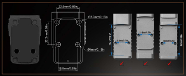 GOWUTAR GP-9 Red Dot